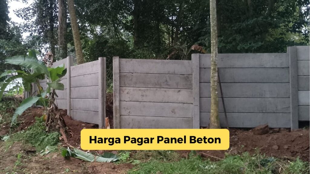 Harga Pagar Panel Beton