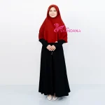 Jilbab Instan Bergo Polos Hijab Syandana yang Mudah Dipadukan dengan Berbagai Gamis